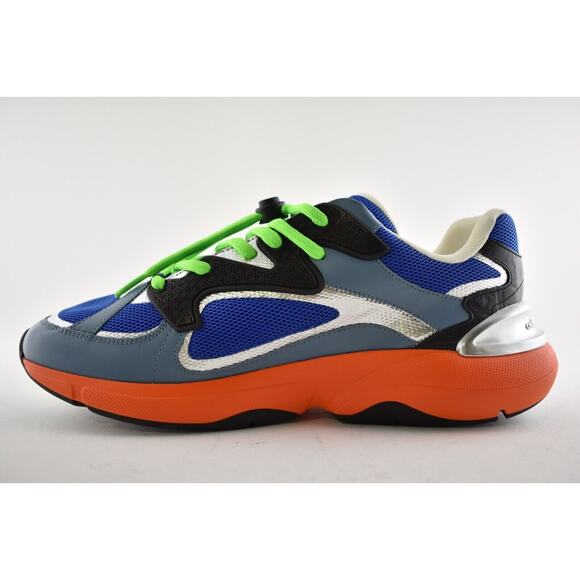 Dior Mens B24 Sorayama Black Blue Orange Red Low Top Lace Up Flat Sneakers 42 9 - Picture 8 of 11